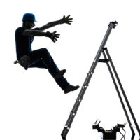 workers compensation - worker falling off ladder